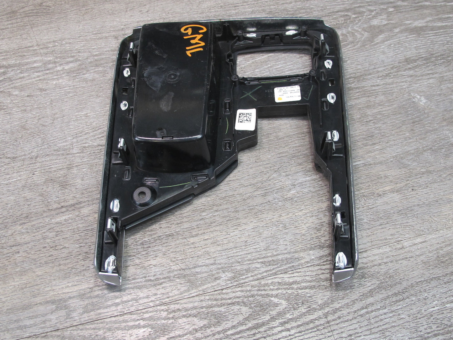 2012-2015 Mercedes W166 Front Center Console Storage Trim Cover Panel 16930748