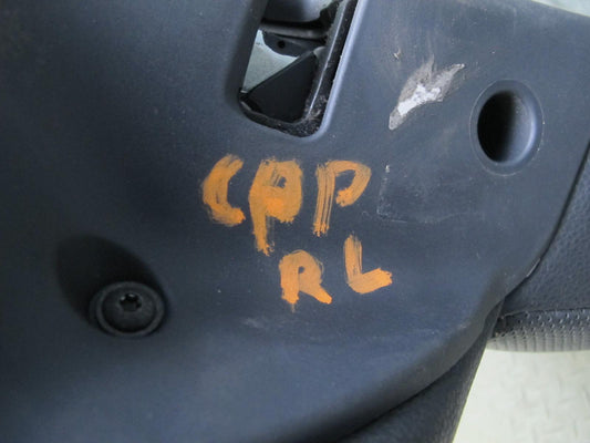 2010-2016 Porsche Panamera 970 Rear Left Driver Side Upper Seat Cushion Leather