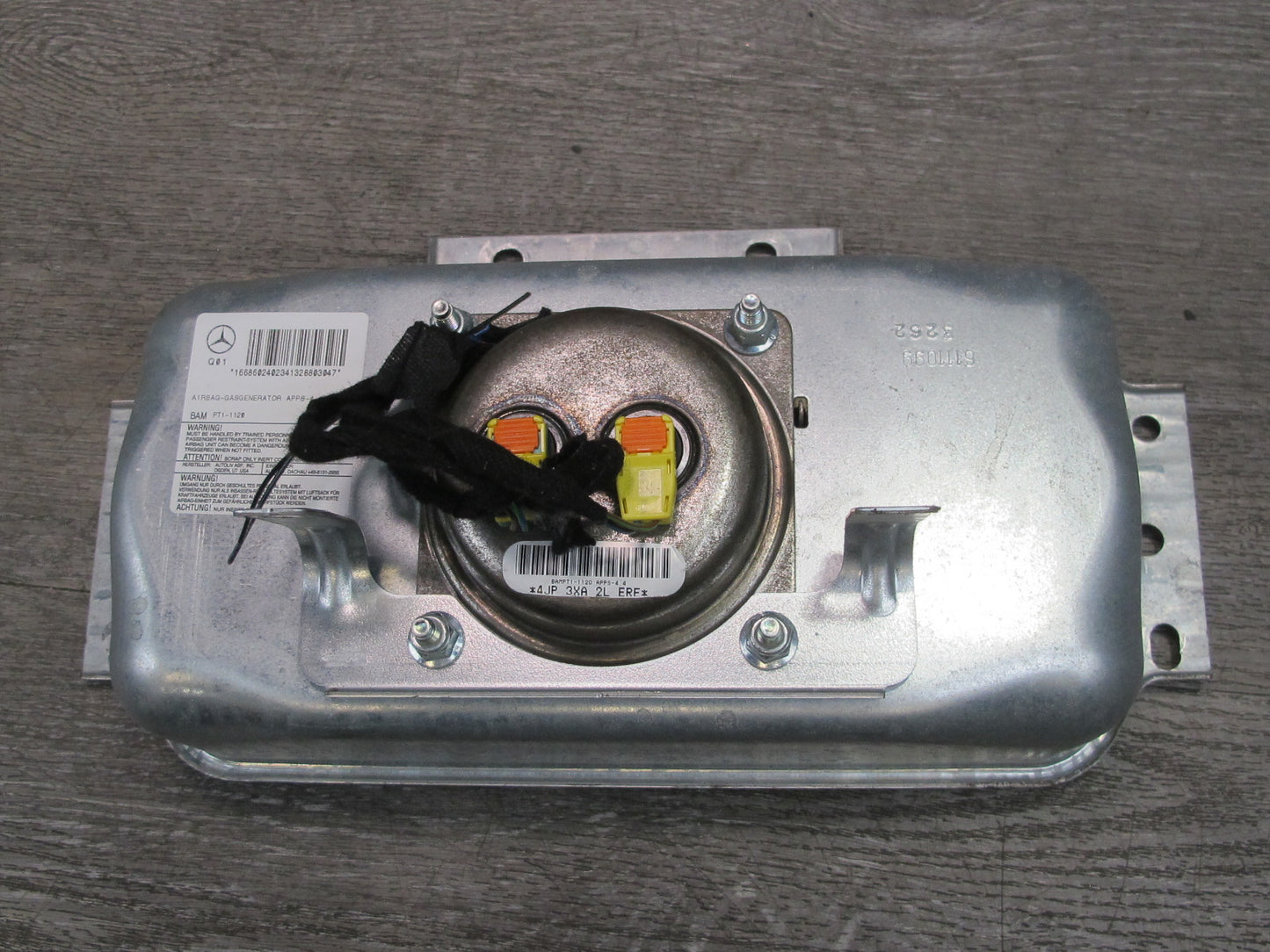 12-15 MERCEDES W166 ML GL FRONT RIGHT PASSENGER SIDE DASH SRS AIRBAG OEM