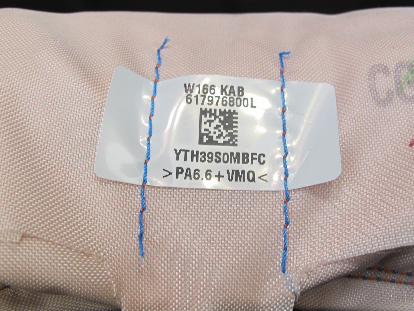 12-18 MERCEDES W166 ML GLE FRONT LEFT DRIVER SIDE DASH KNEE SRS AIRBAG 1668600102 OEM