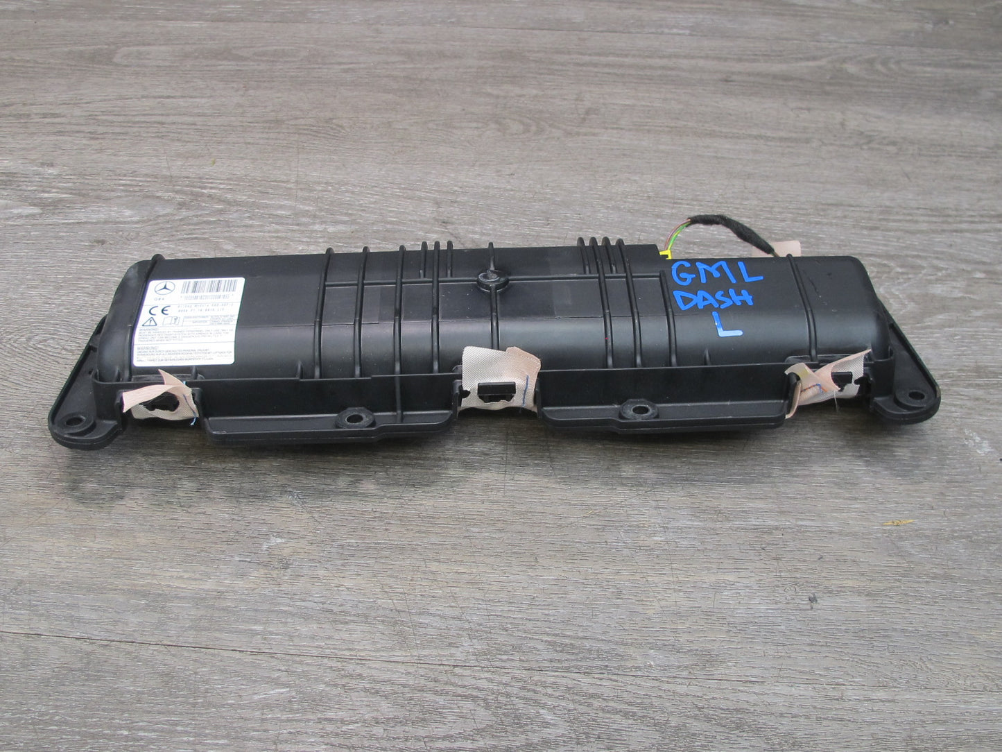 12-18 MERCEDES W166 ML GLE FRONT LEFT DRIVER SIDE DASH KNEE SRS AIRBAG 1668600102 OEM