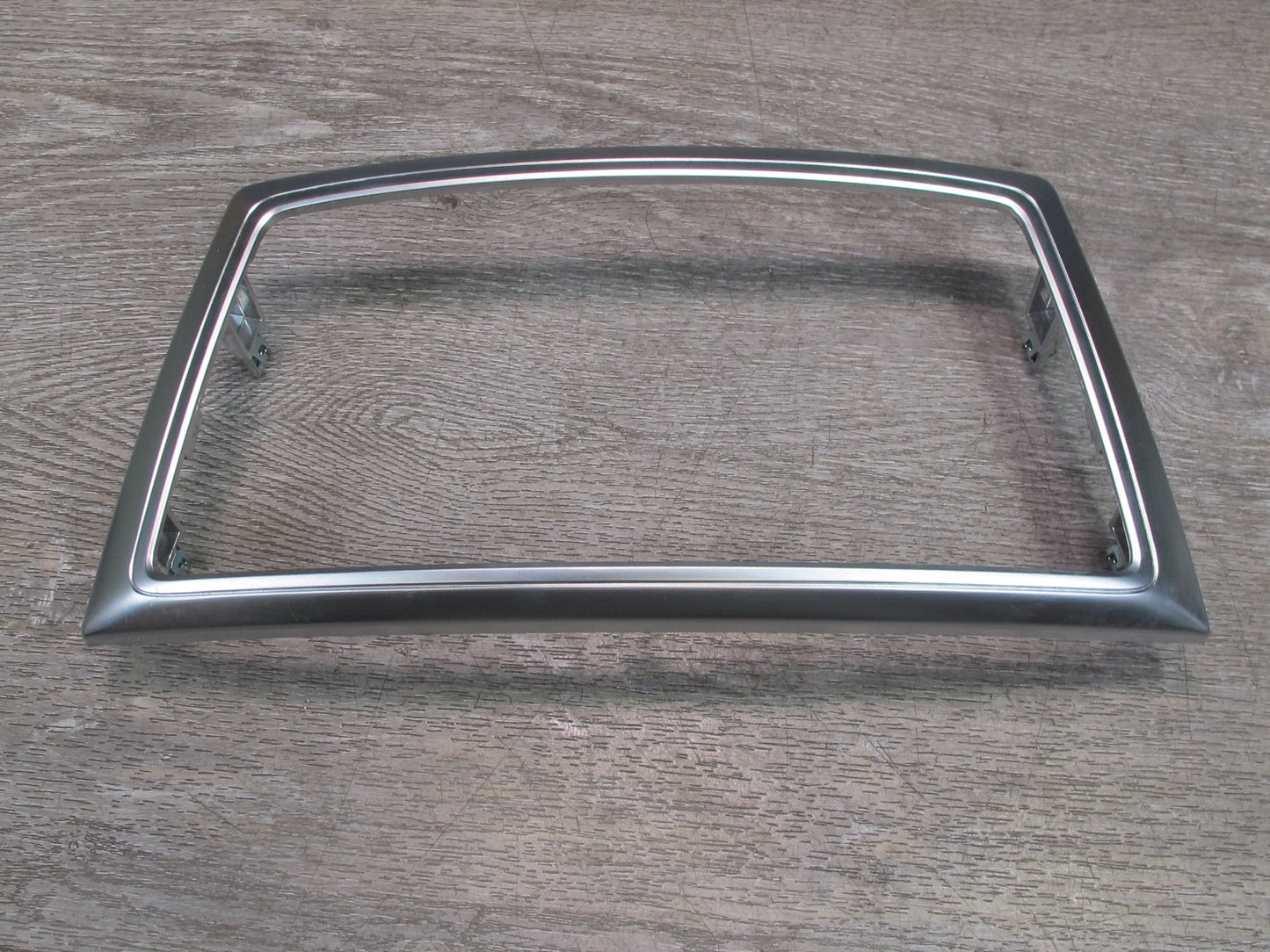 2012-2015 Mercedes W166 Dash Front Center Radio Chrome Trim Bezel Panel
