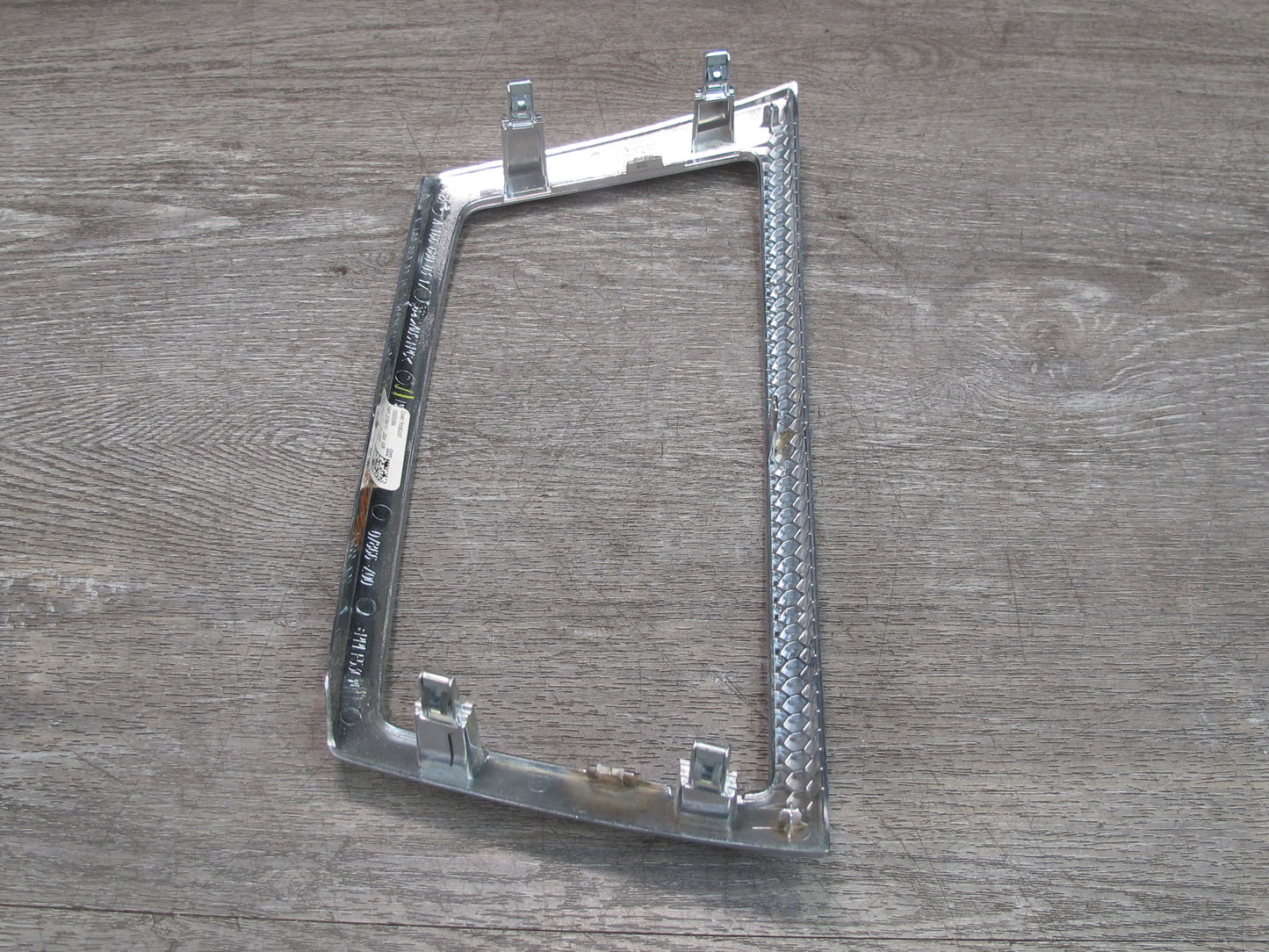2012-2015 Mercedes W166 Dash Front Center Radio Chrome Trim Bezel Panel