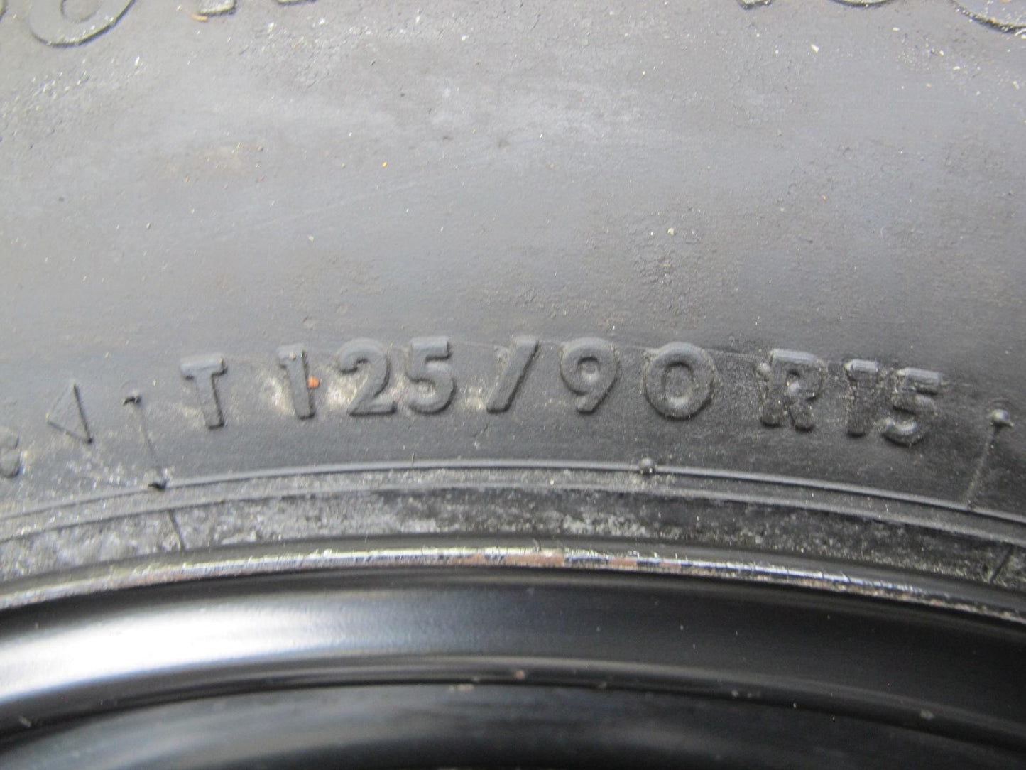 97-00 BMW E36/7 Z3 Spare Tire R15 15" Wheel 15x3.50B ET36 125/90 96M 427 OEM