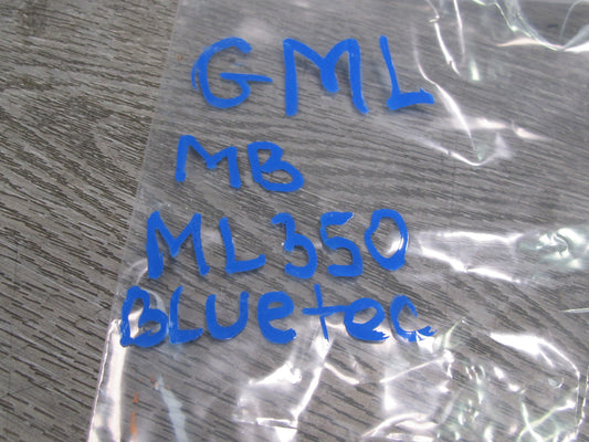 2012-2015 Mercedes W166 ML350 Bluetec Diesel Rear Trunk Emblem Logo Badge Set