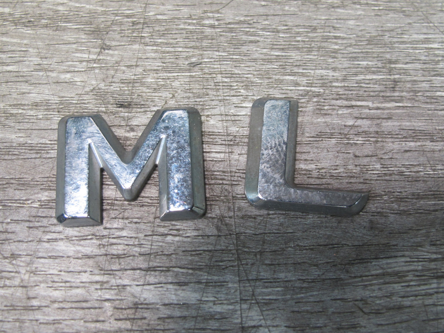 2012-2015 Mercedes W166 ML350 Bluetec Diesel Rear Trunk Emblem Logo Badge Set