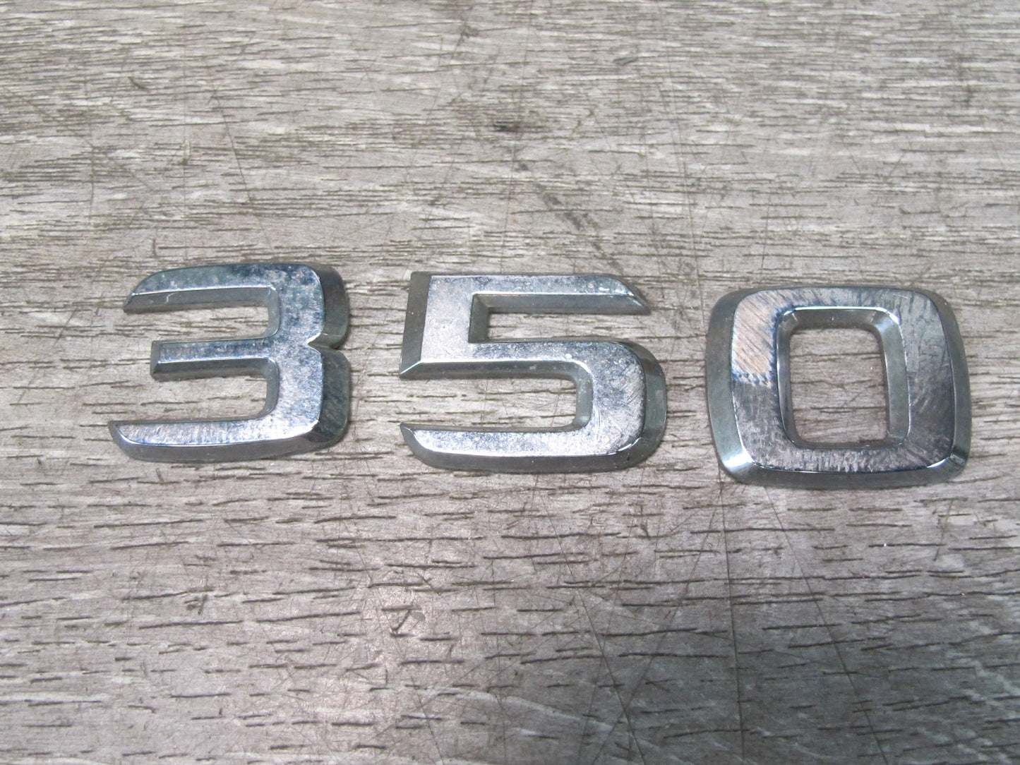 2012-2015 Mercedes W166 ML350 Bluetec Diesel Rear Trunk Emblem Logo Badge Set