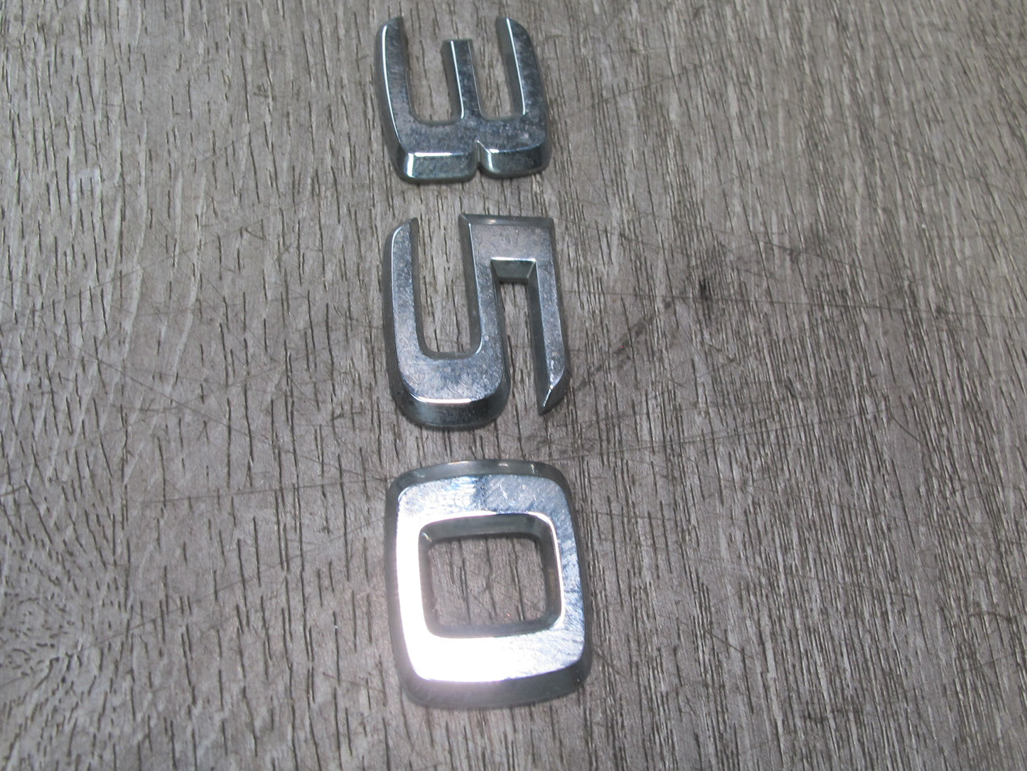 2012-2015 Mercedes W166 ML350 Bluetec Diesel Rear Trunk Emblem Logo Badge Set
