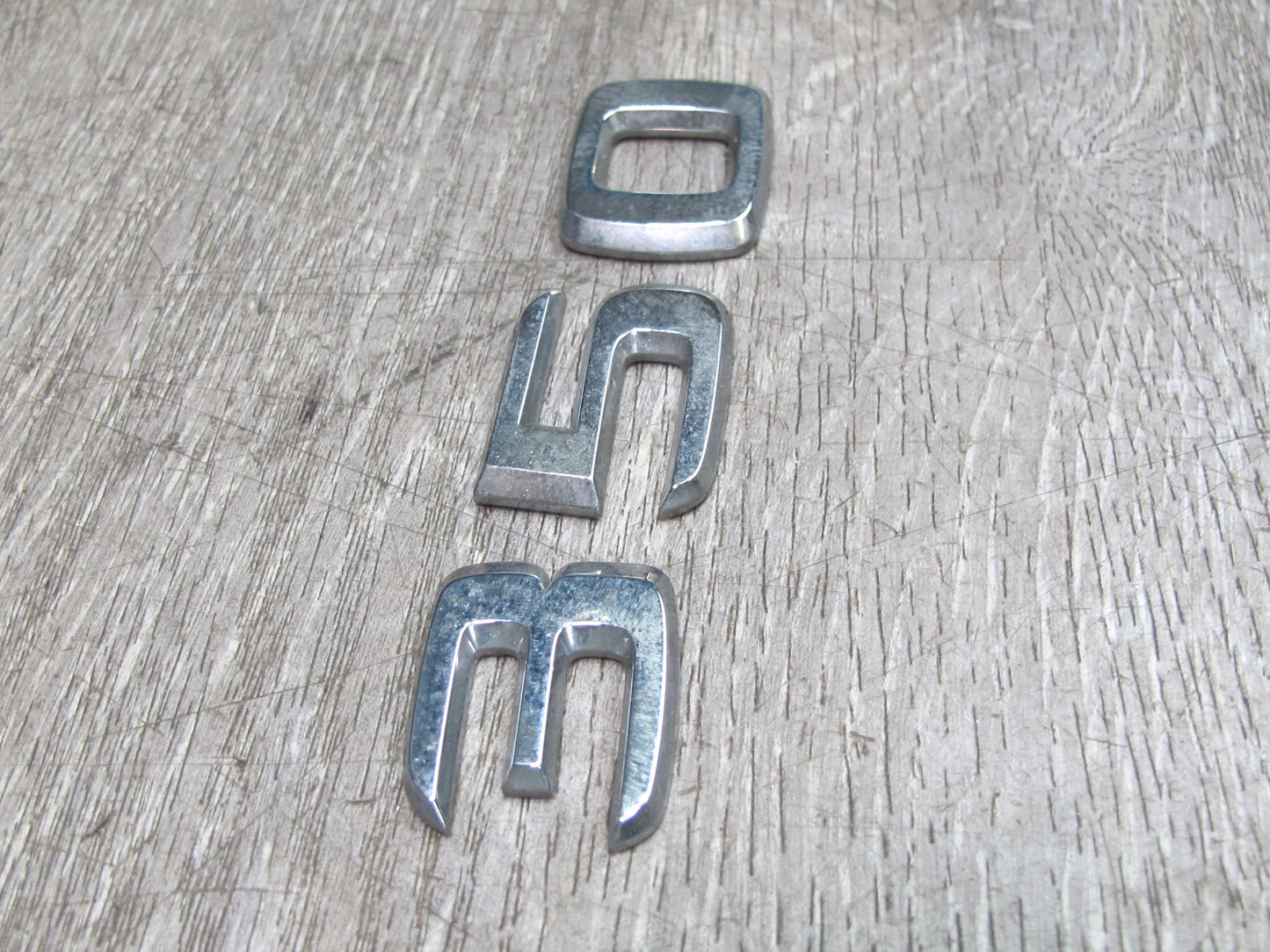 2012-2015 Mercedes W166 ML350 Bluetec Diesel Rear Trunk Emblem Logo Badge Set