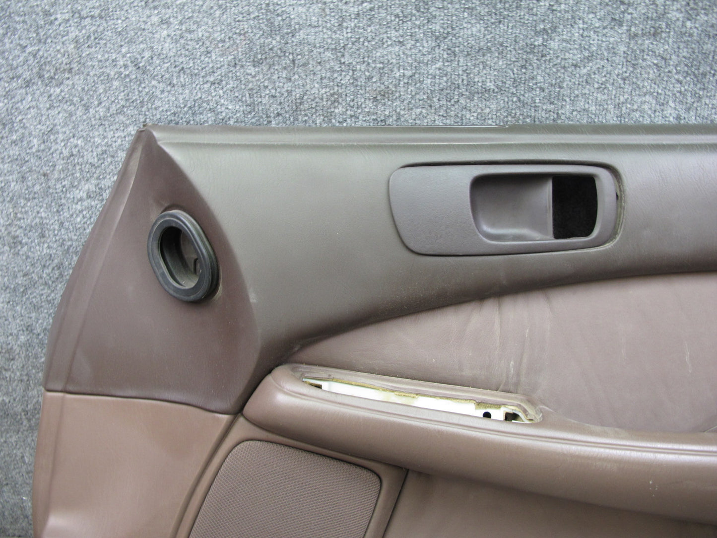 90-94 Lexus LS400 Front Right Left Door Interior Trim Cover Panel Set Brown OEM