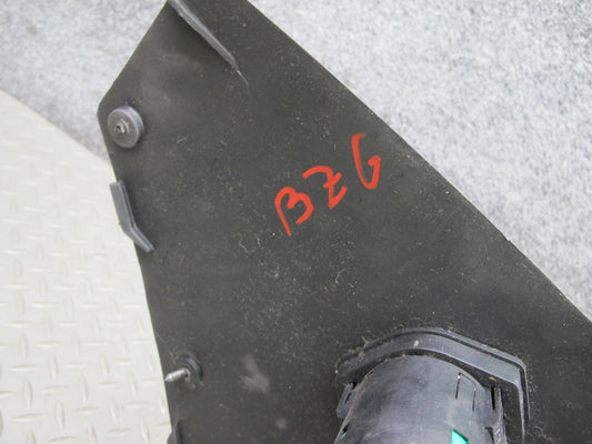 96-02 BMW E36/7 Z3 Roadster Center Console Trim Cover Panel Black OEM