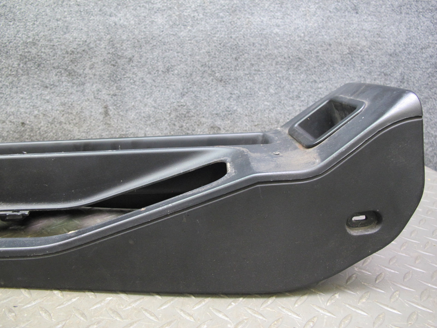 96-02 BMW E36/7 Z3 Roadster Center Console Trim Cover Panel Black OEM