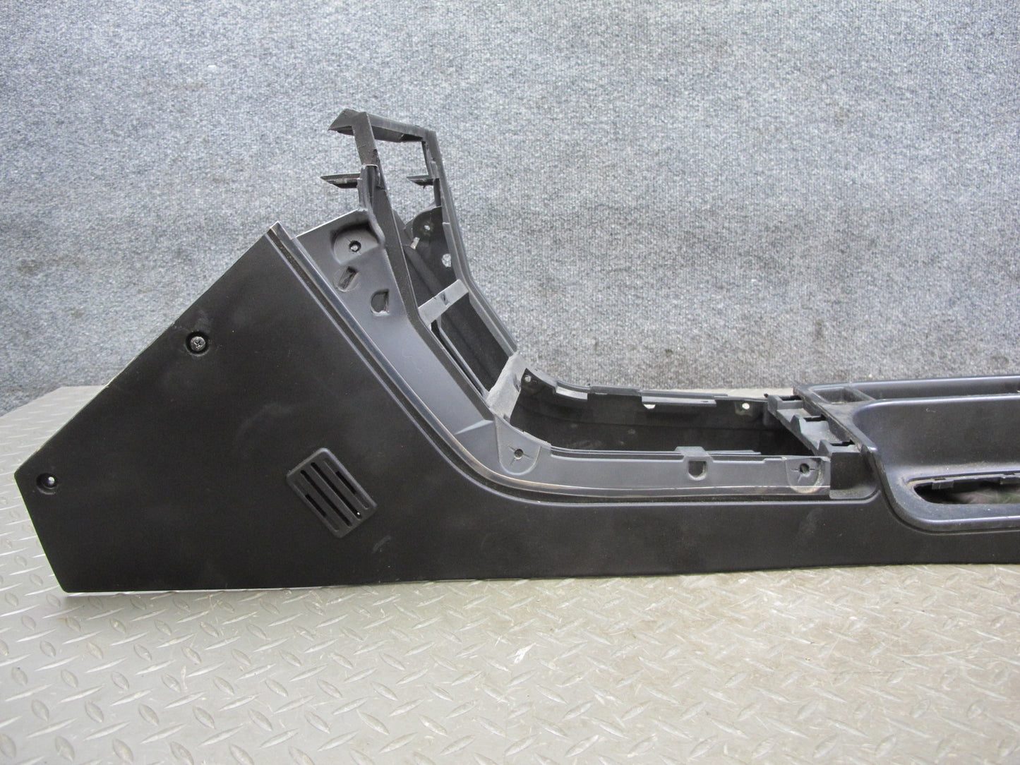 96-02 BMW E36/7 Z3 Roadster Center Console Trim Cover Panel Black OEM