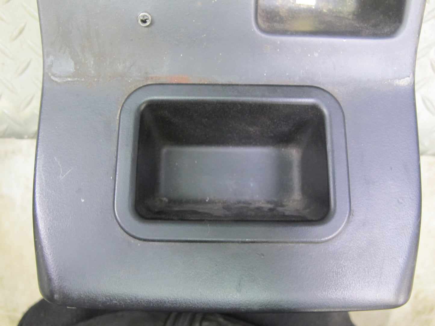 96-02 BMW E36/7 Z3 Roadster Center Console Trim Cover Panel Black OEM