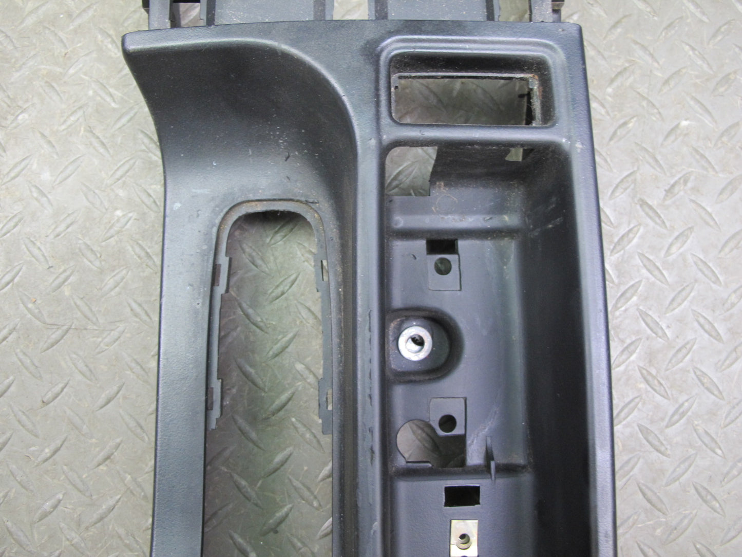 96-02 BMW E36/7 Z3 Roadster Center Console Trim Cover Panel Black OEM