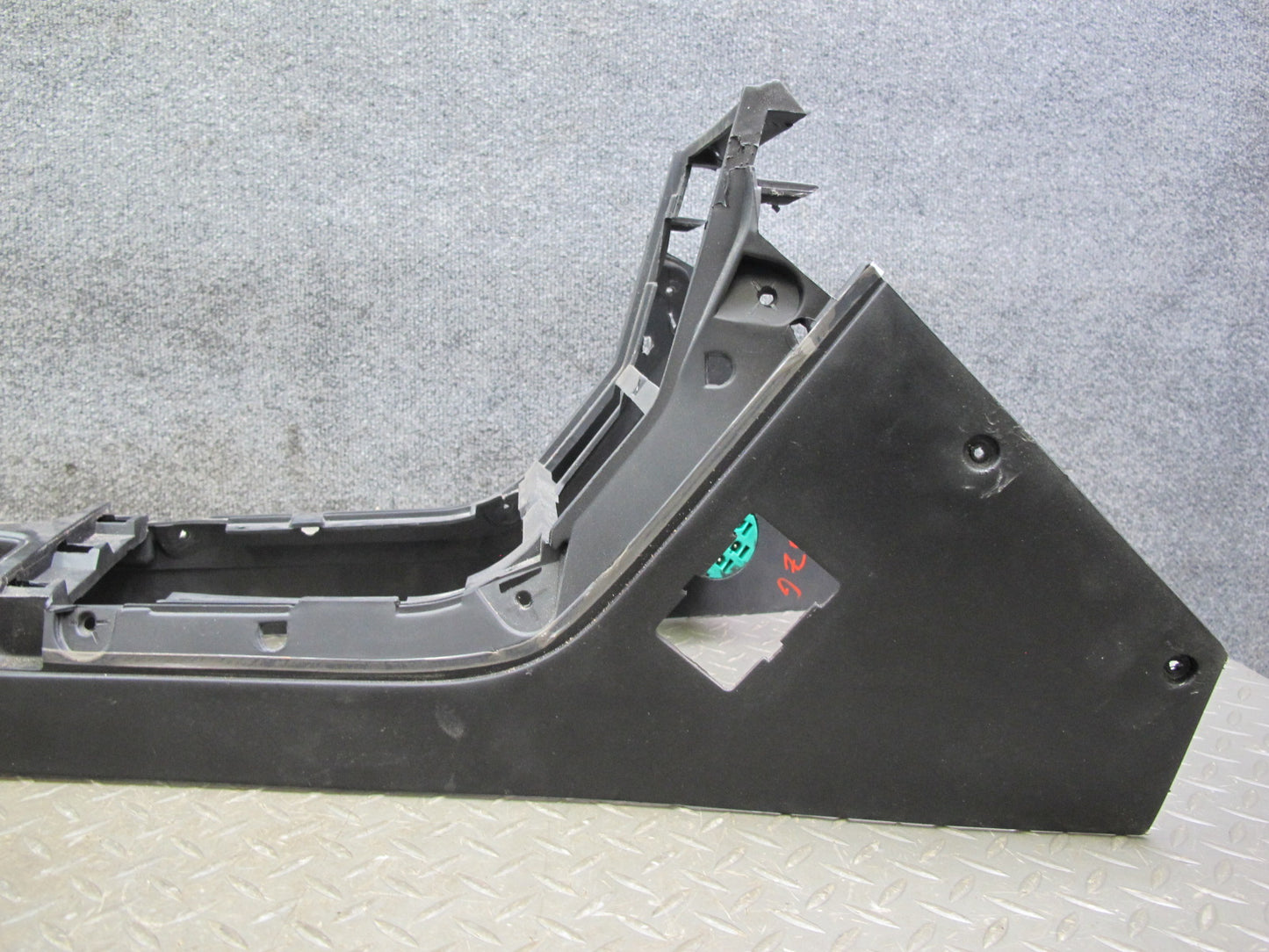 96-02 BMW E36/7 Z3 Roadster Center Console Trim Cover Panel Black OEM