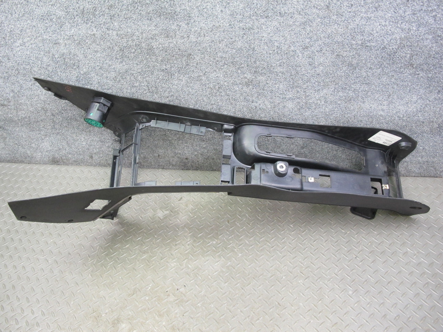 96-02 BMW E36/7 Z3 Roadster Center Console Trim Cover Panel Black OEM