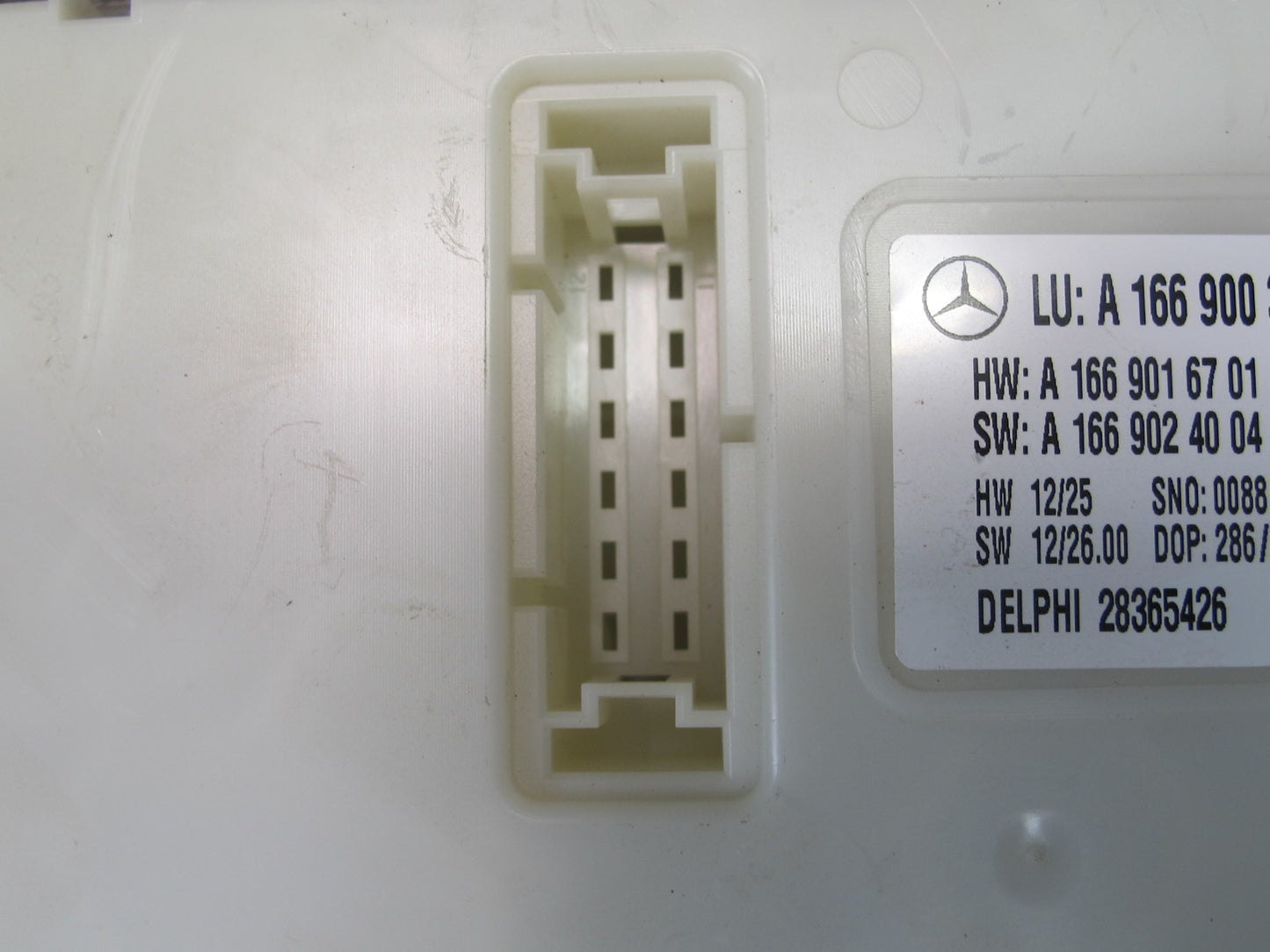 2012-2015 Mercedes W166 Rear SAM Signal Acquisition Module 1669003208