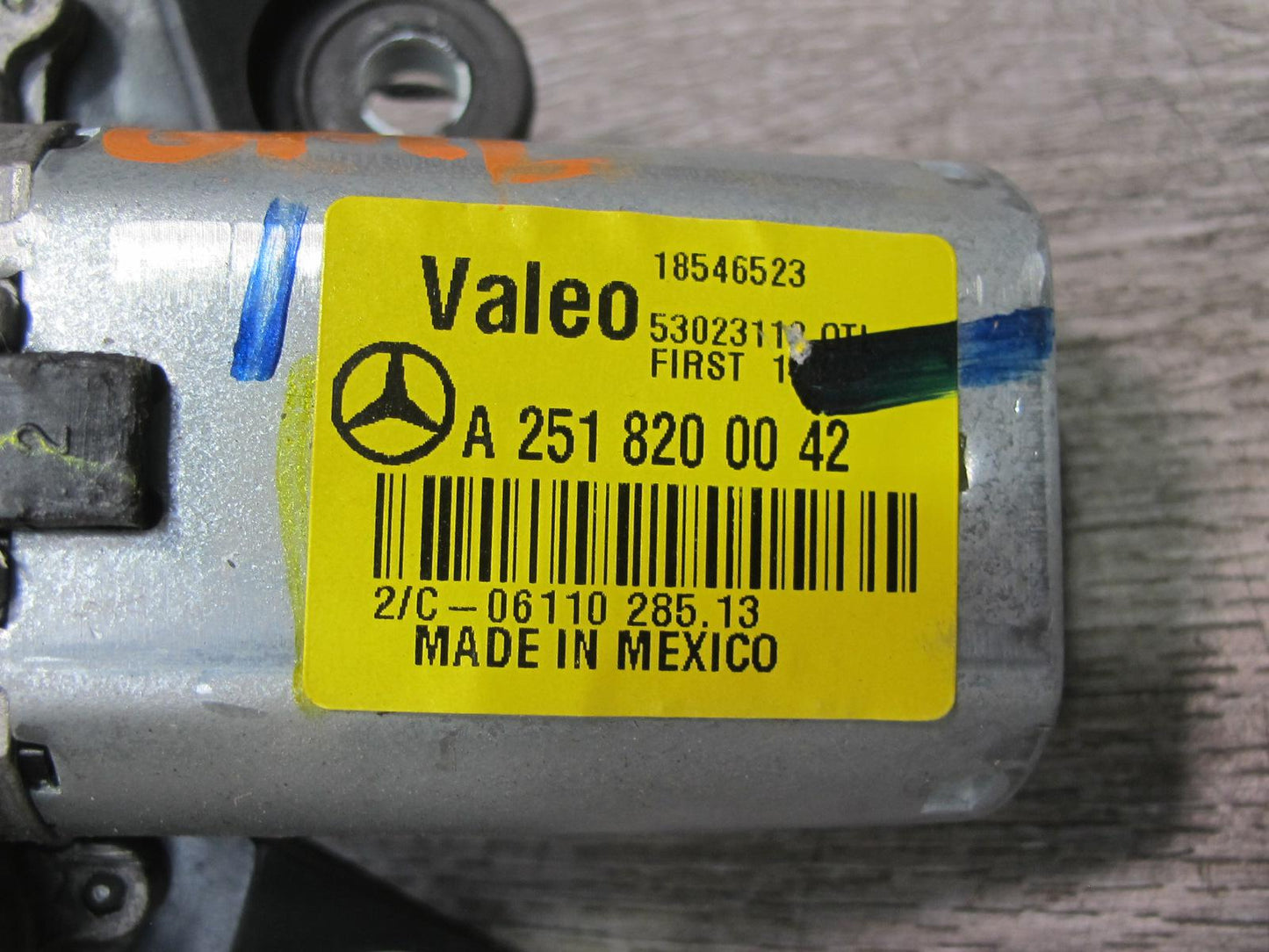 2012-2015 Mercedes W166 X166 Rear Window Wiper Motor 2518200042