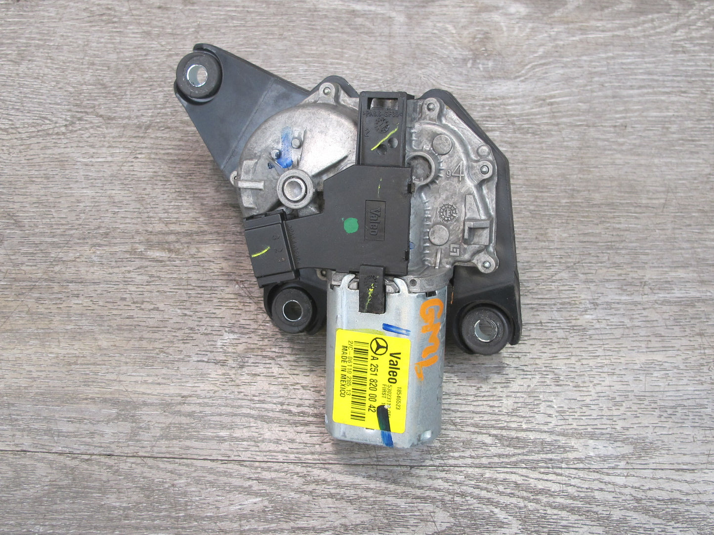 2012-2015 Mercedes W166 X166 Rear Window Wiper Motor 2518200042