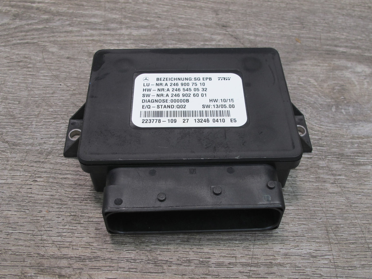2012-2015 Mercedes W166 X166 Parking Assist Control Module 2469007510