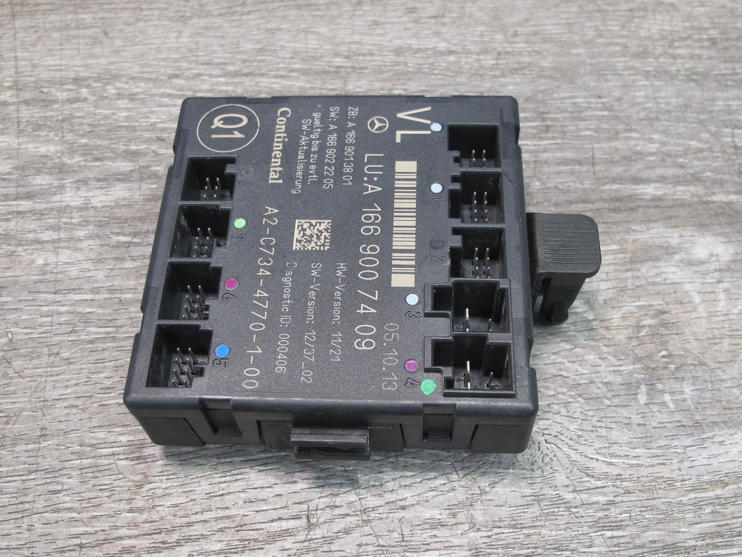 2012-2015 Mercedes W166 X166 Front Left Door Control Module 1669007409