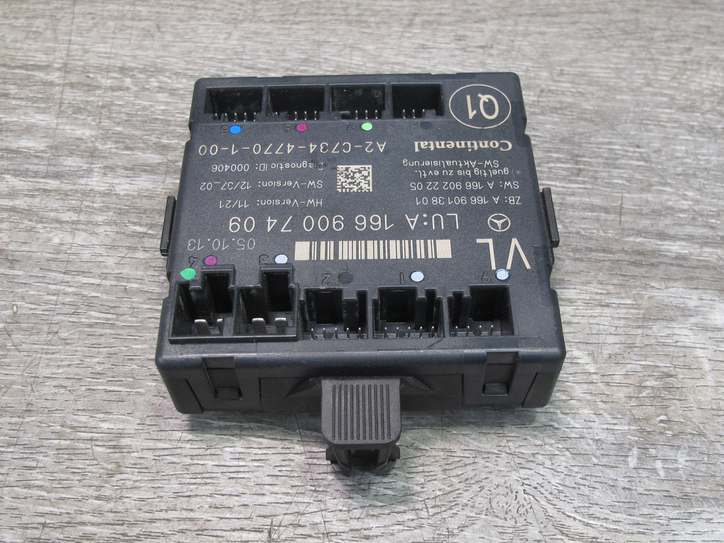 2012-2015 Mercedes W166 X166 Front Left Door Control Module 1669007409