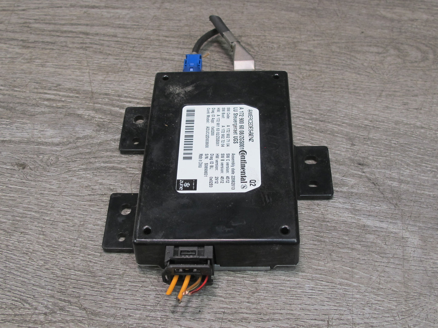 2012-2015 Mercedes W166 X166 Communication Control Module Interface OEM