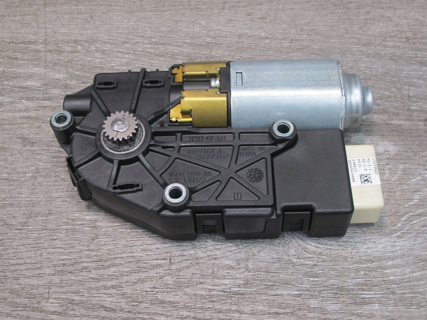 2012-2015 Mercedes W166 X166 Panoramic Sunroof Glass Motor 1669069600