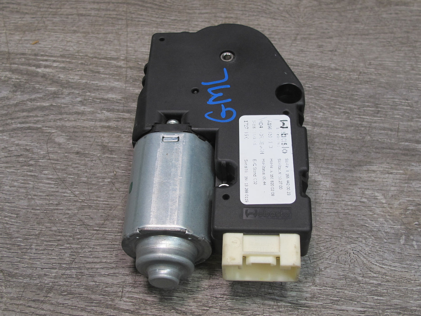 2012-2015 Mercedes W166 X166 Panoramic Sunroof Glass Motor 1669069600