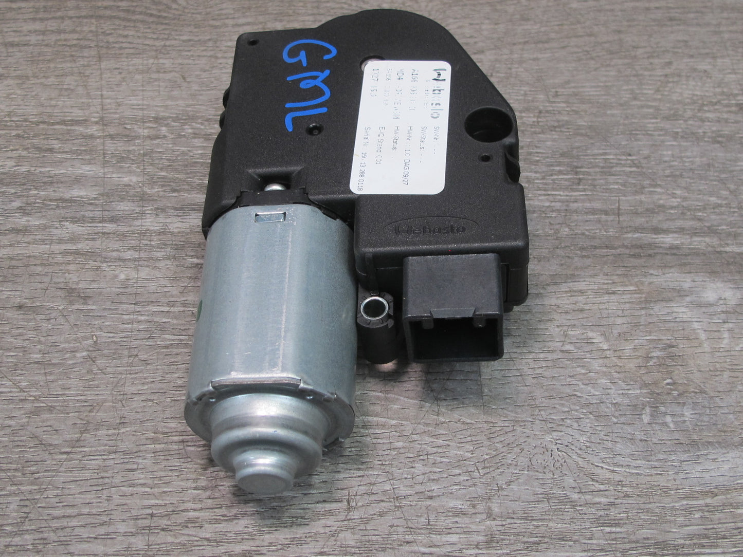 2012-2015 Mercedes W166 X166 Panoramic Sunroof Glass Motor 1669069600