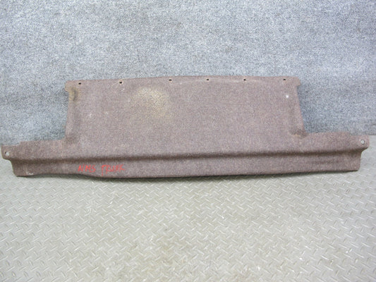 86-91 Mercedes W126 Rear Trunk Lid Carpet Liner Cover OEM