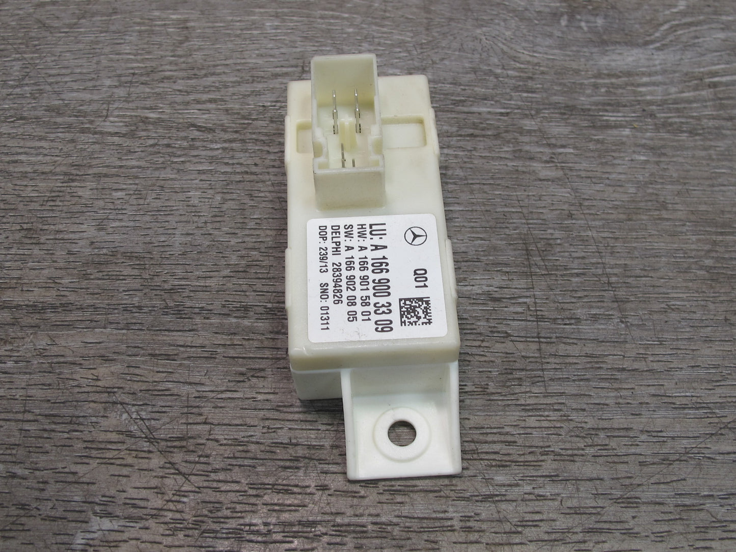 2012-2019 Mercedes W166 ML GLE Headlight Lamp Range Adjuster Control Module Unit
