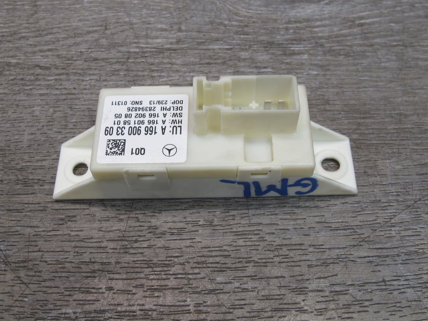2012-2019 Mercedes W166 ML GLE Headlight Lamp Range Adjuster Control Module Unit