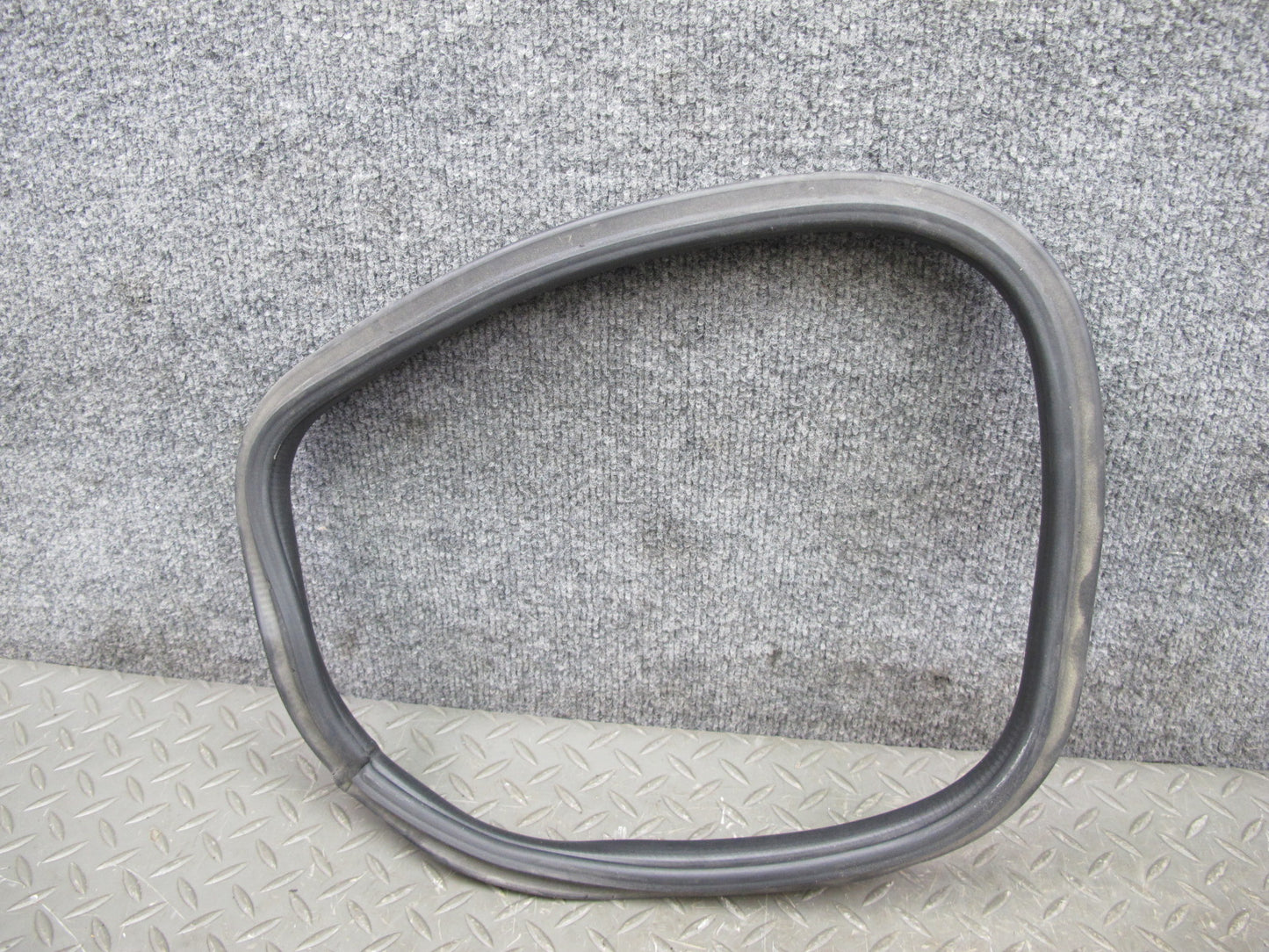 04-11 Mazda RX8 Rear Right Passenger Side Door Window Glass W/ Rubber Seal OEM