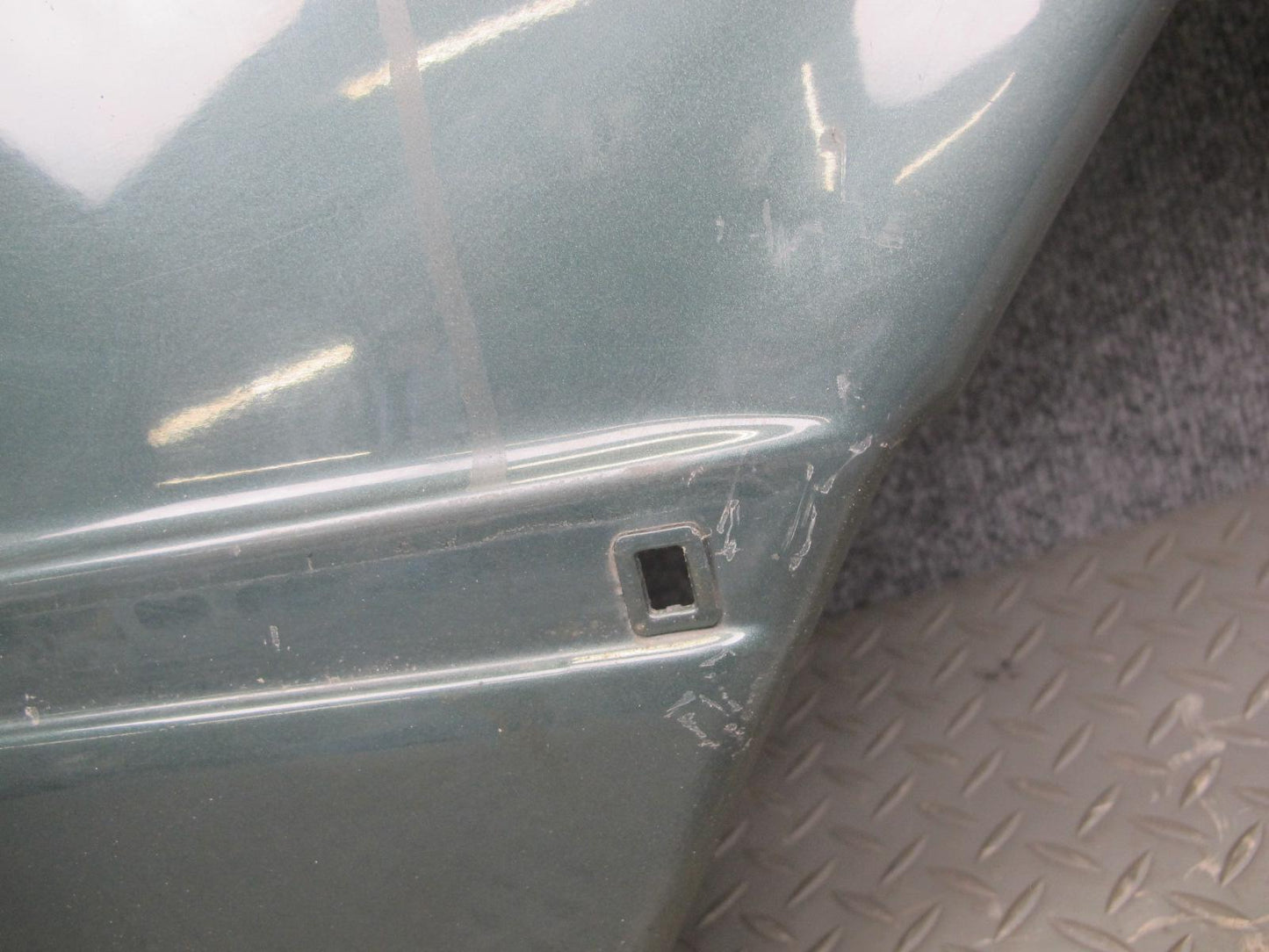 86-91 Mercedes W126 Front Right Fender Shell Cover Panel OEM
