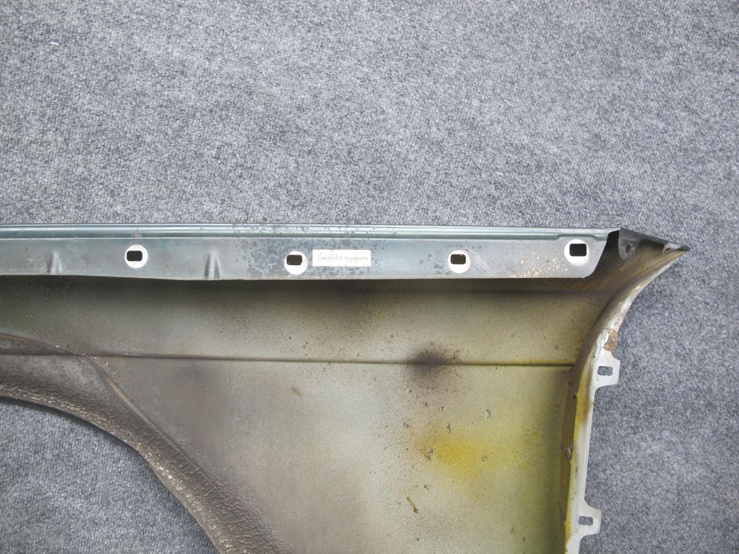 86-91 Mercedes W126 Front Right Fender Shell Cover Panel OEM