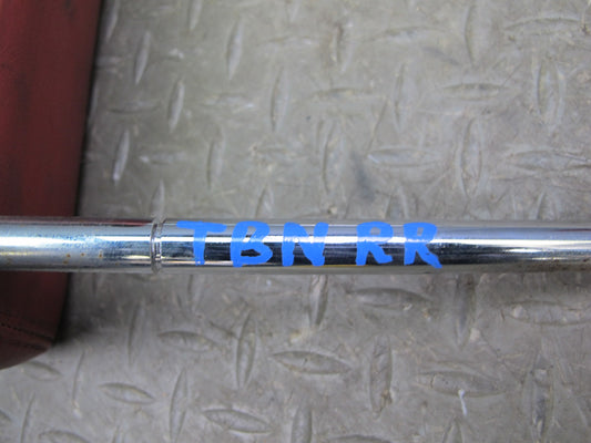 2001-2006 BMW E46 M3 Convertible Rear Left & Right Leather Headrest RED Set