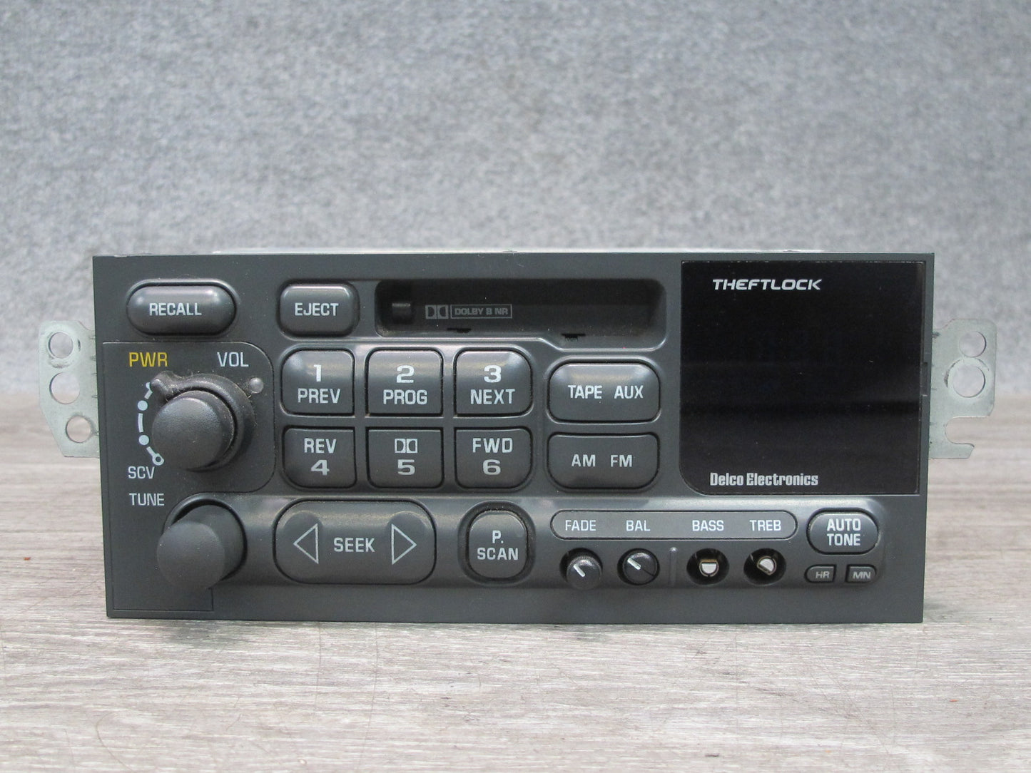 97-04 Chevrolet Corvette C5 AM FM Radio Stereo Cassette Player 09380791 OEM