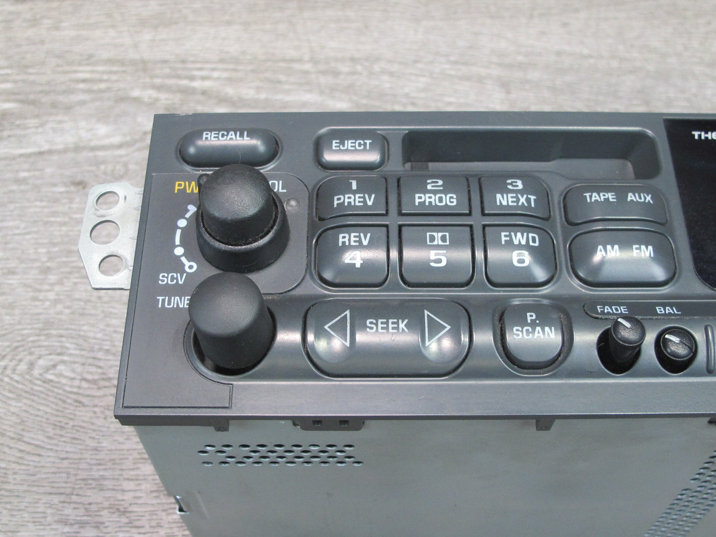 97-04 Chevrolet Corvette C5 AM FM Radio Stereo Cassette Player 09380791 OEM
