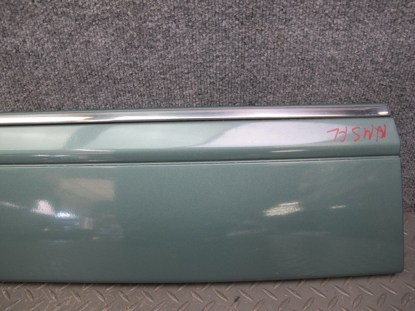 86-91 Mercedes W126 Front & Rear Fender Door Quarter Trim Molding Set OEM