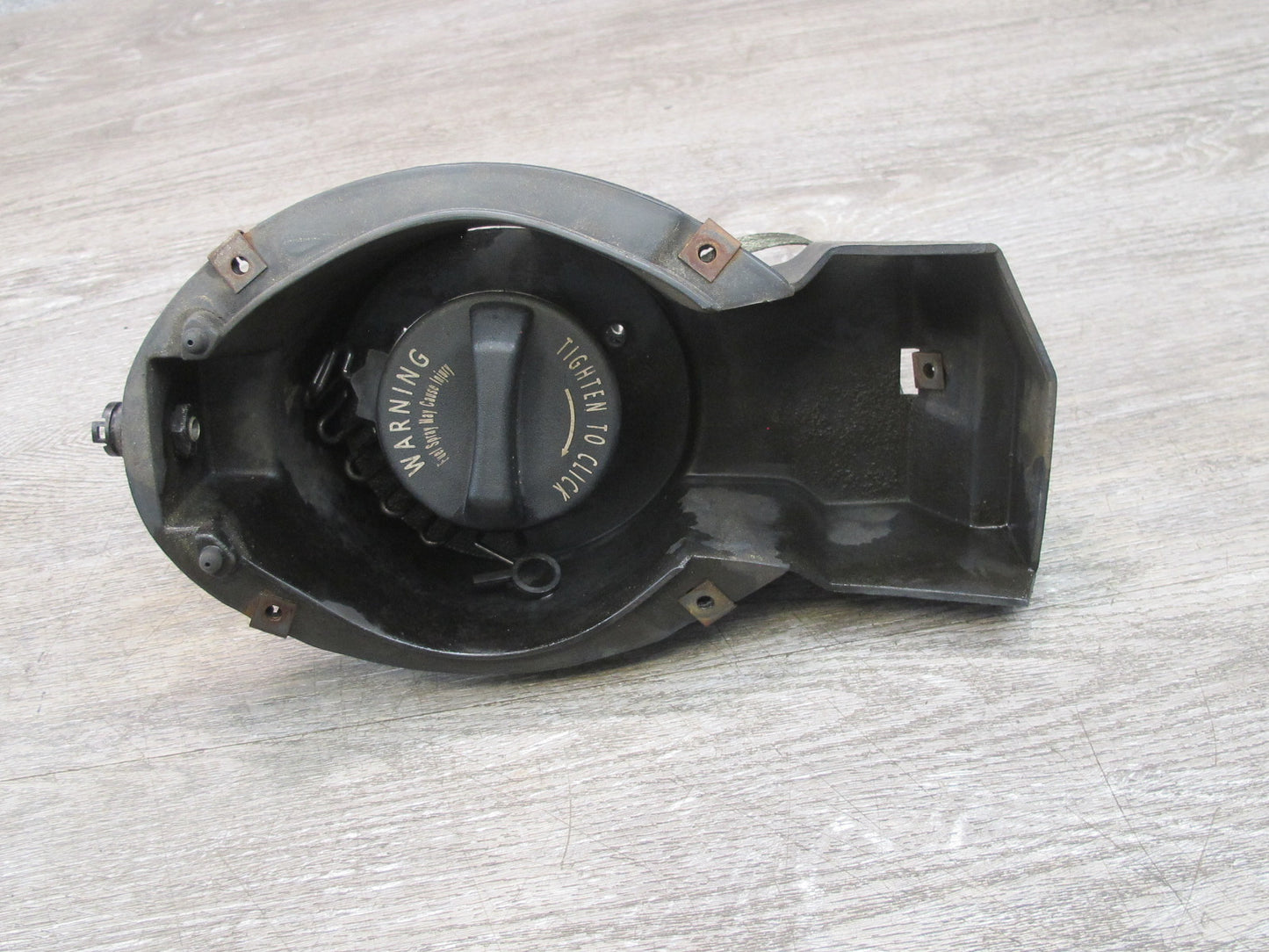 00-04 Chevrolet Corvette C5 Fuel Filler Neck w Housing & Cap Assembly OEM