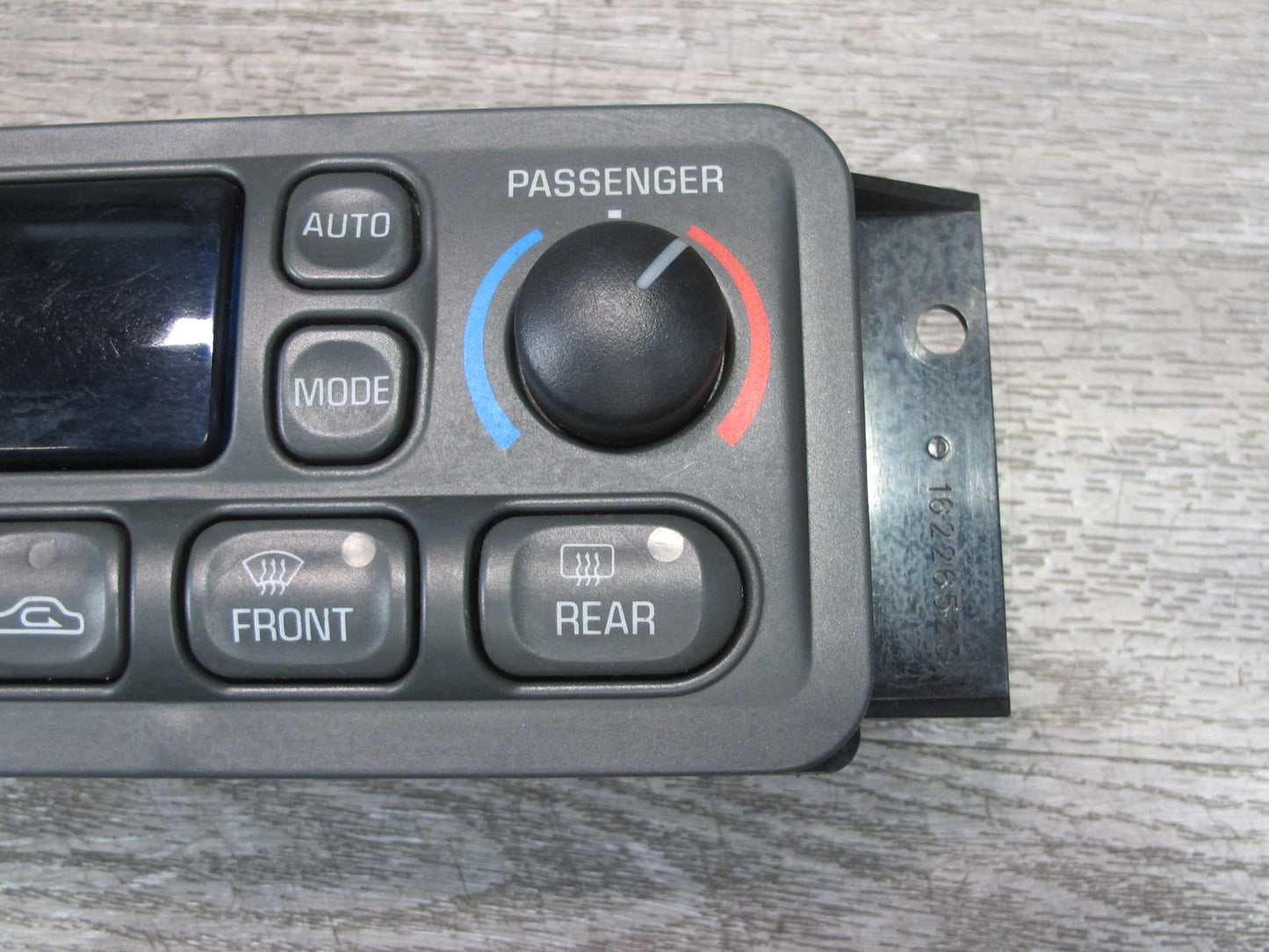 00-04 Chevrolet Corvette C5 A/C Climate Control Switch Panel 09380441 OEM