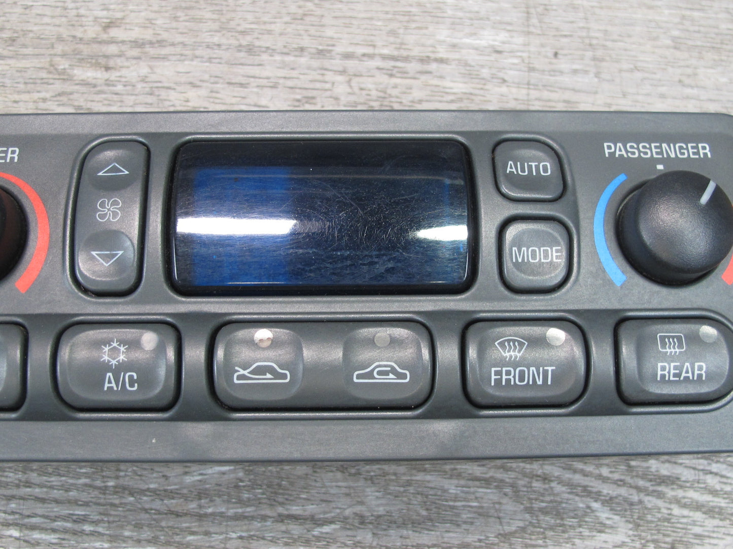 00-04 Chevrolet Corvette C5 A/C Climate Control Switch Panel 09380441 OEM