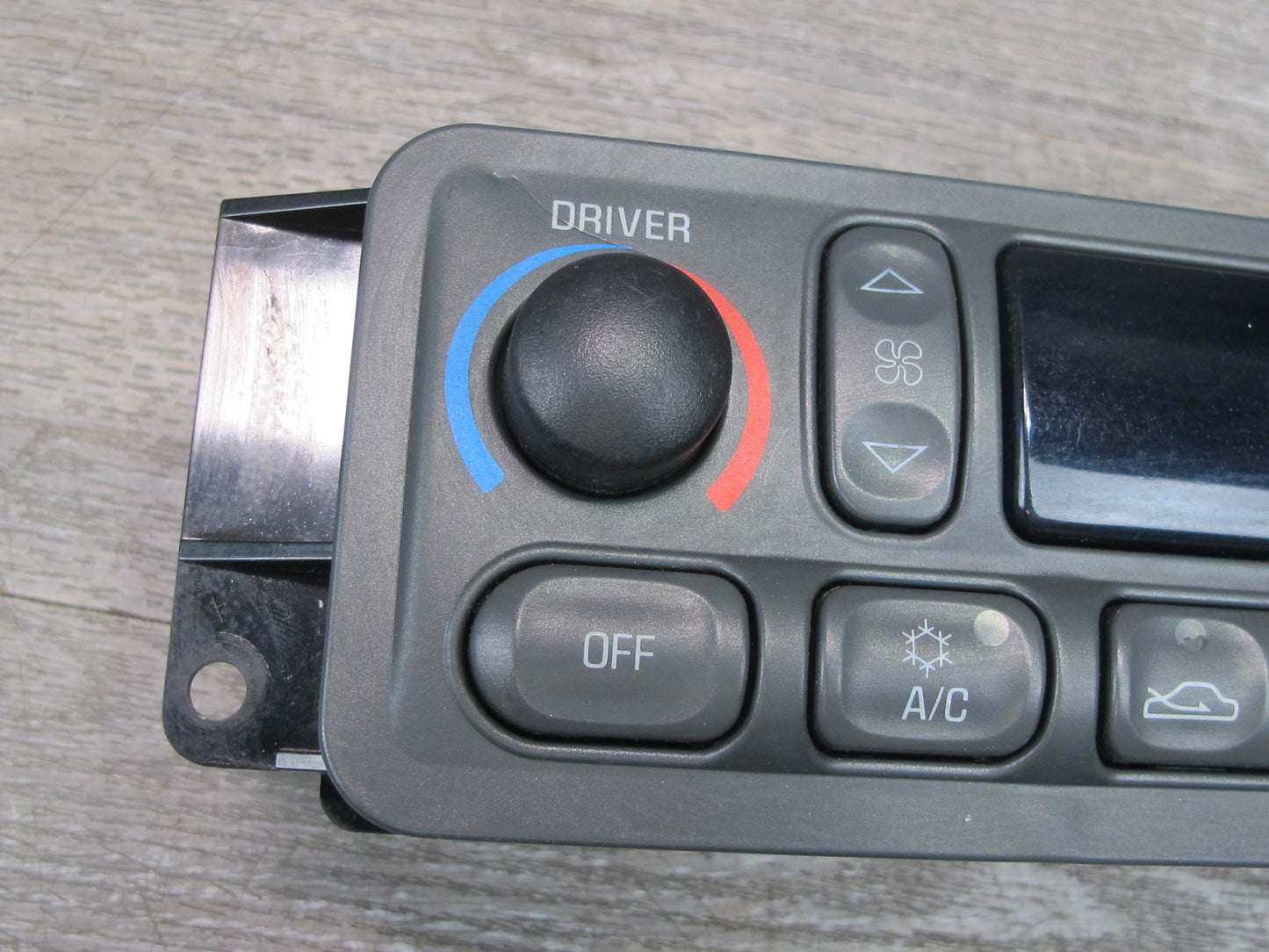 00-04 Chevrolet Corvette C5 A/C Climate Control Switch Panel 09380441 OEM
