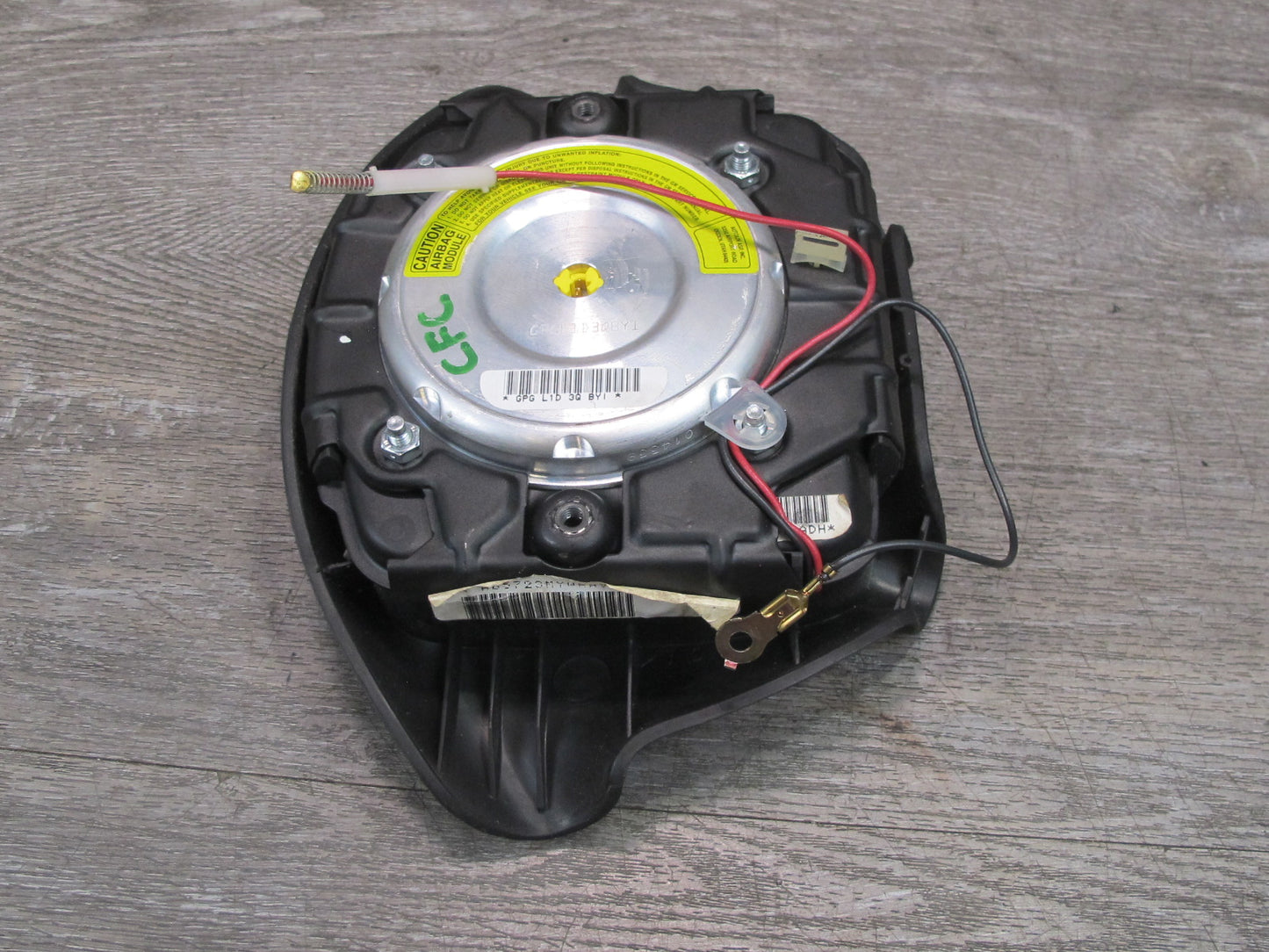 99-04 CHEVROLET CORVETTE C5 FRONT LEFT DRIVER SIDE STEERING WHEEL SRS AIRBAG OEM