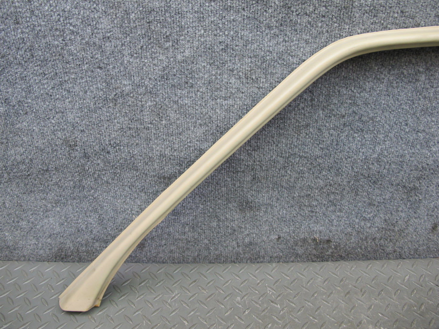 86-91 Mercedes W126 Front Left & Right Door Window Surround Trim Panel Set OEM