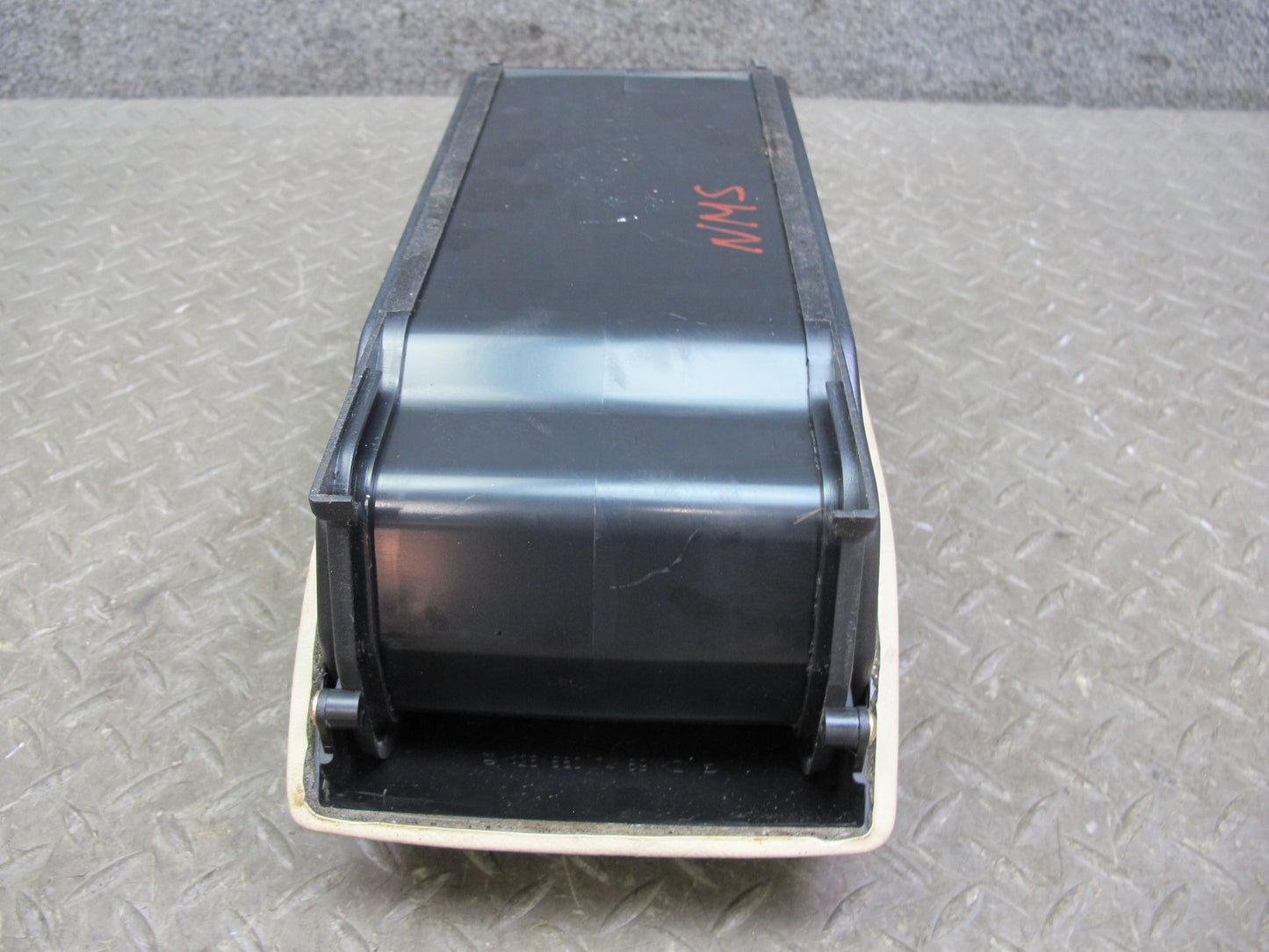 86-91 Mercedes W126 Center Console Roller Blind Compartment Storage OEM