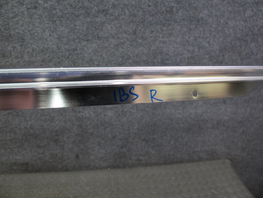 85-89 BMW E24 Right Door Window Exterior Chrome Trim Molding Set OEM