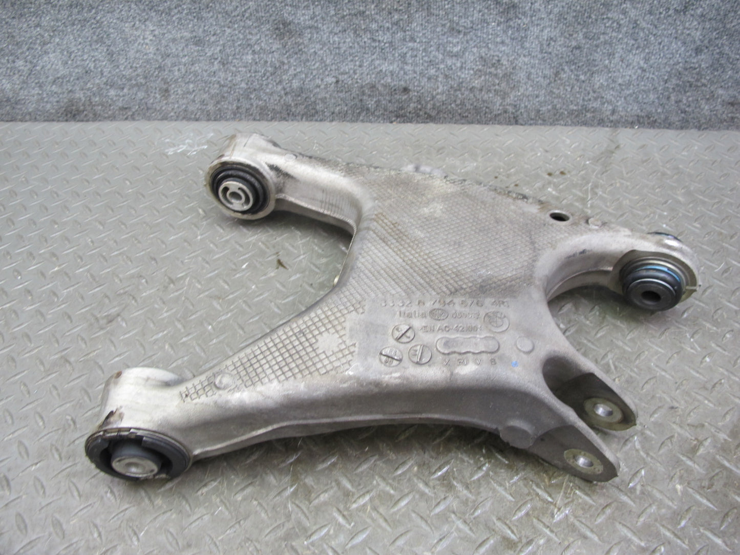 11-16 BMW F10 5-SERIES Set of 4 Rear Right Suspension Control Arm OEM
